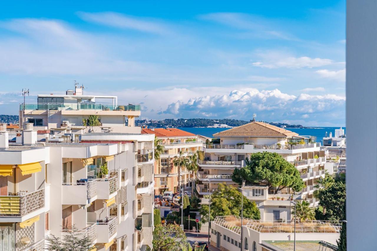Palm Beach- Free Wifi- Parking- Sea View Канны Экстерьер фото